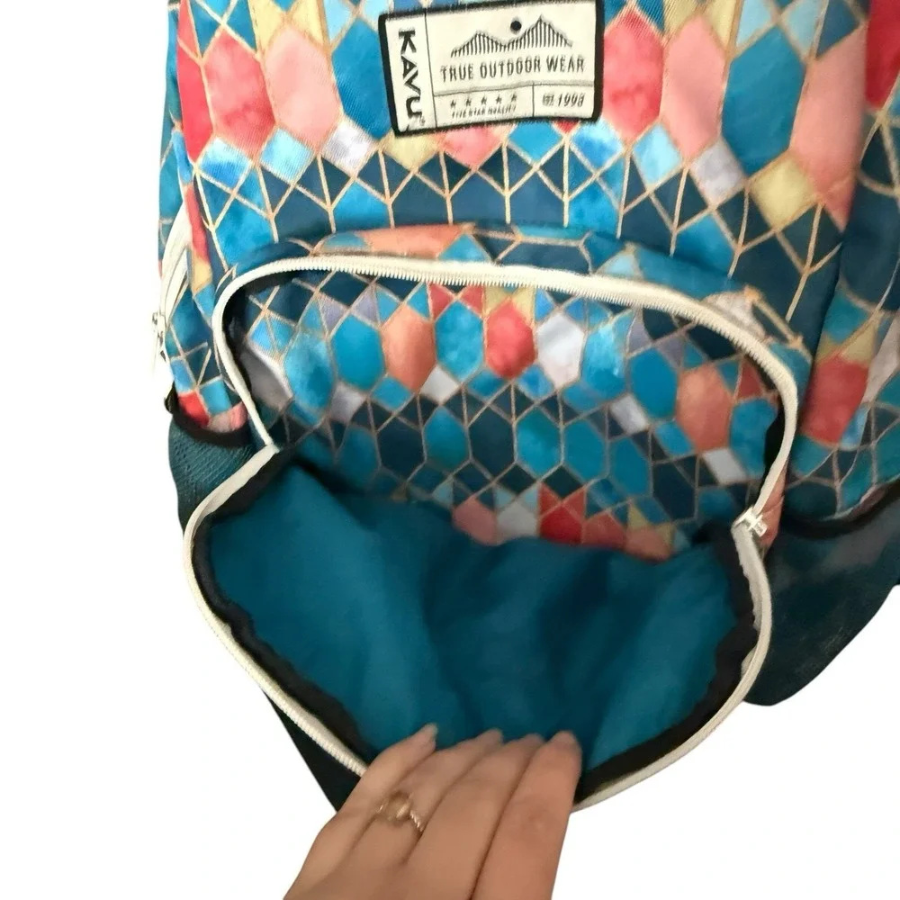 Kavu Outdoor Stained Glass School Backpack‎ Travel Outdoors Hiking